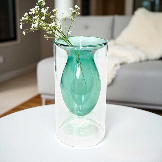 Florero decorativo Home Elegance de vidrio / 6" / Surtido