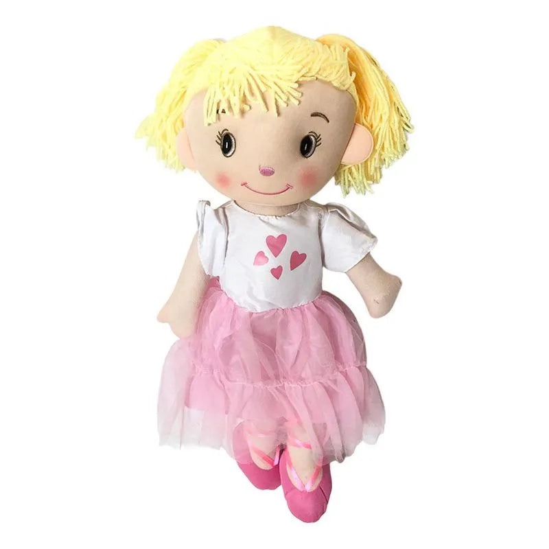 Muñeca de Trapo Bairong Bailarina C/Corazones