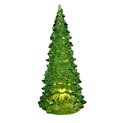 Adorno De Vidrio Decorativo Árbol / LED / 22 CM Verde - Christmas