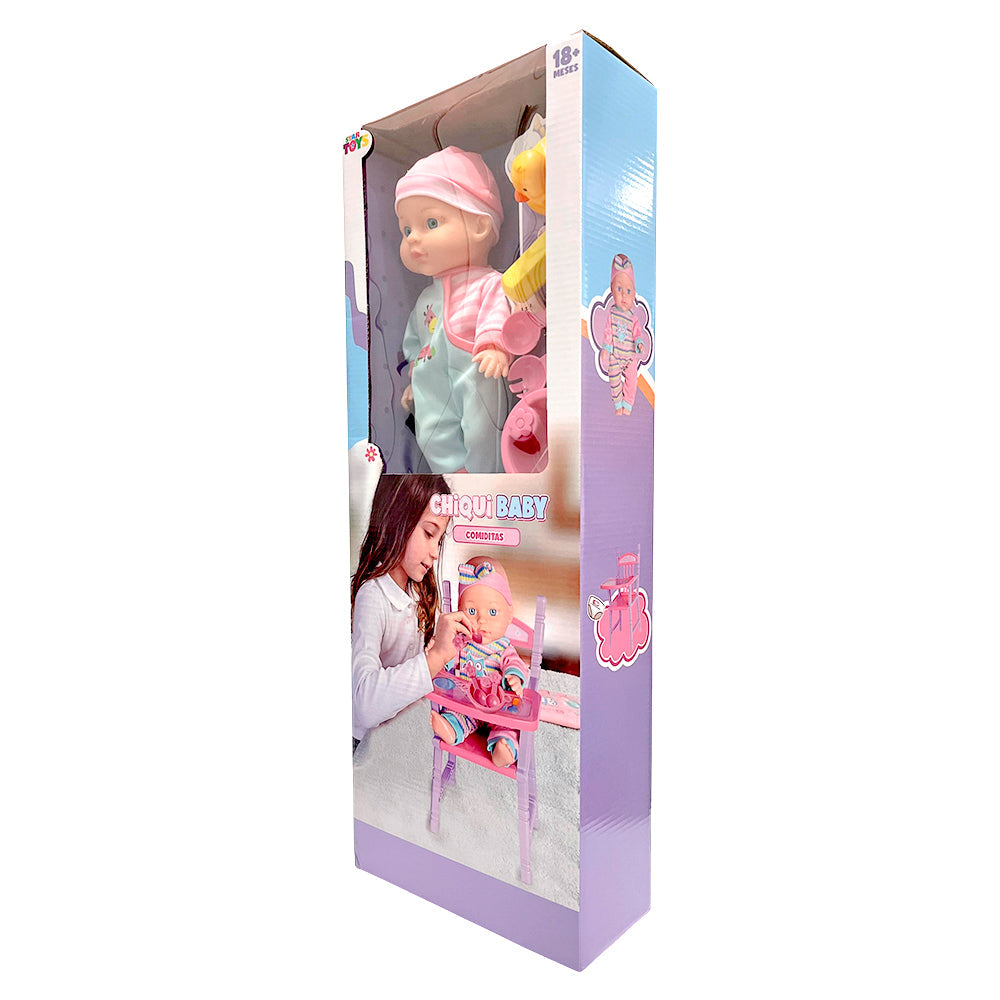 Muñeca Bebé /Cuna/Silla De Comer/Mecedor Surtido - Star Toys