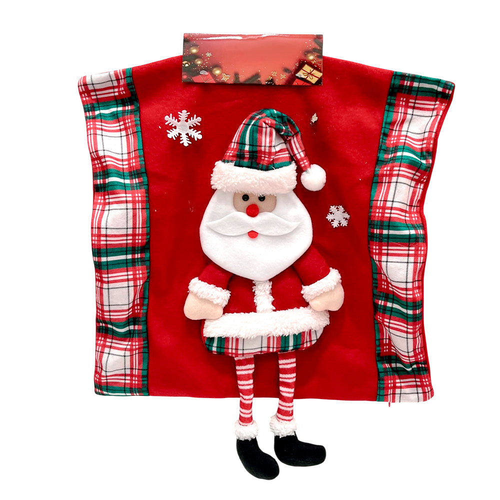 Forro P/Cojín 45X45 CM C/Muñeco Santa/Nieve Surtido - Christmas Elegance