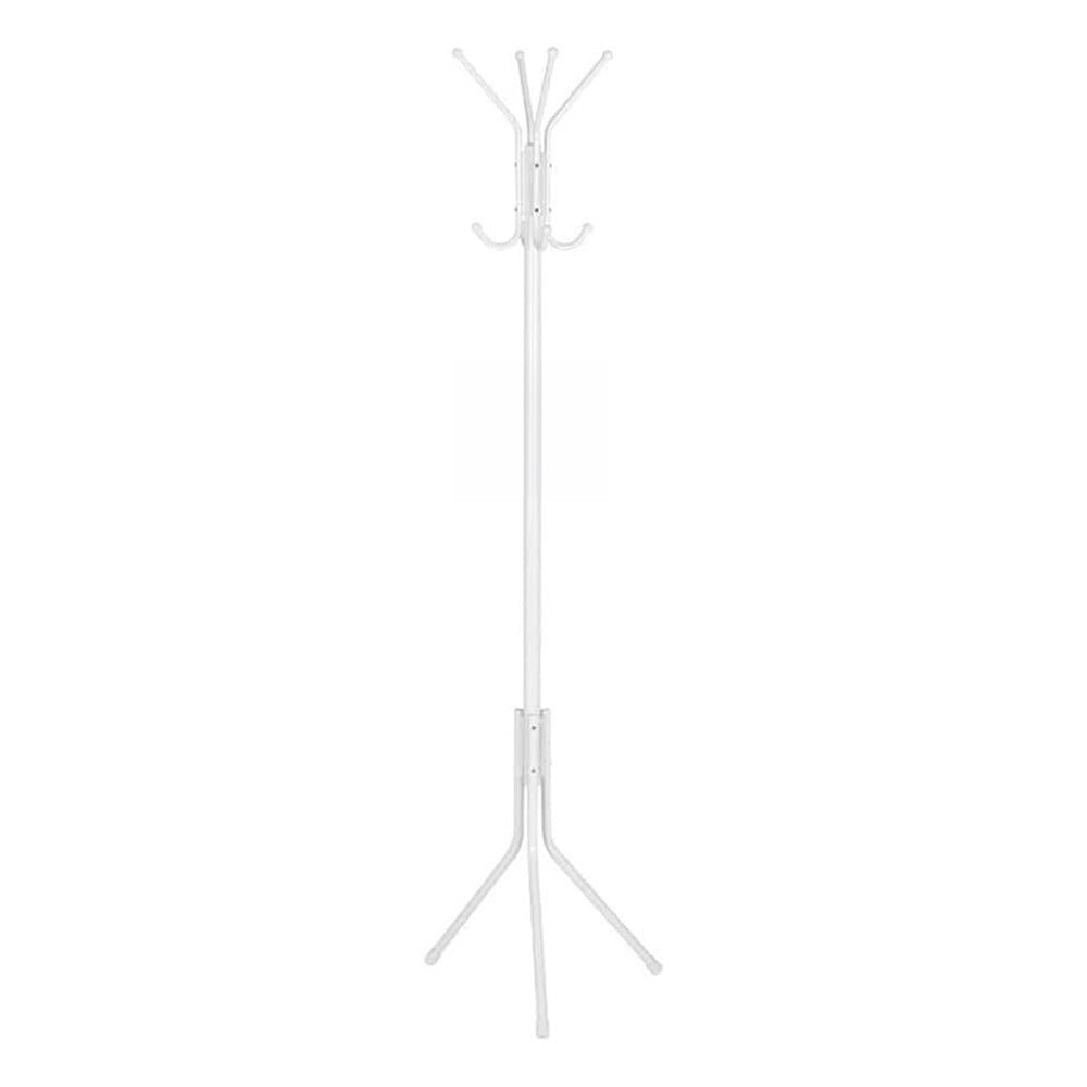 Perchero de metal Home Elegance blanco de 170 cm.