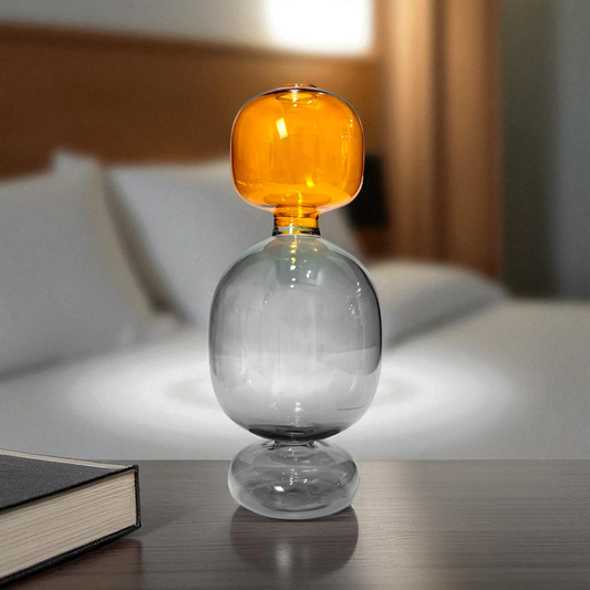 Florero Decorativo Home Elegance de Vidrio / 8"