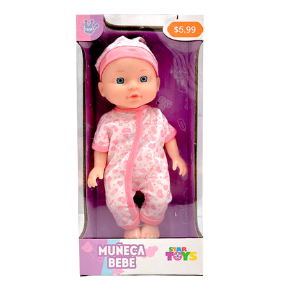 Muñeca Bebé C/Pijama 28CM Surtido - Star Toys
