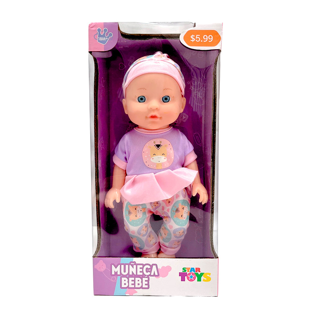 Muñeca Bebé C/Pijama 28CM Surtido - Star Toys