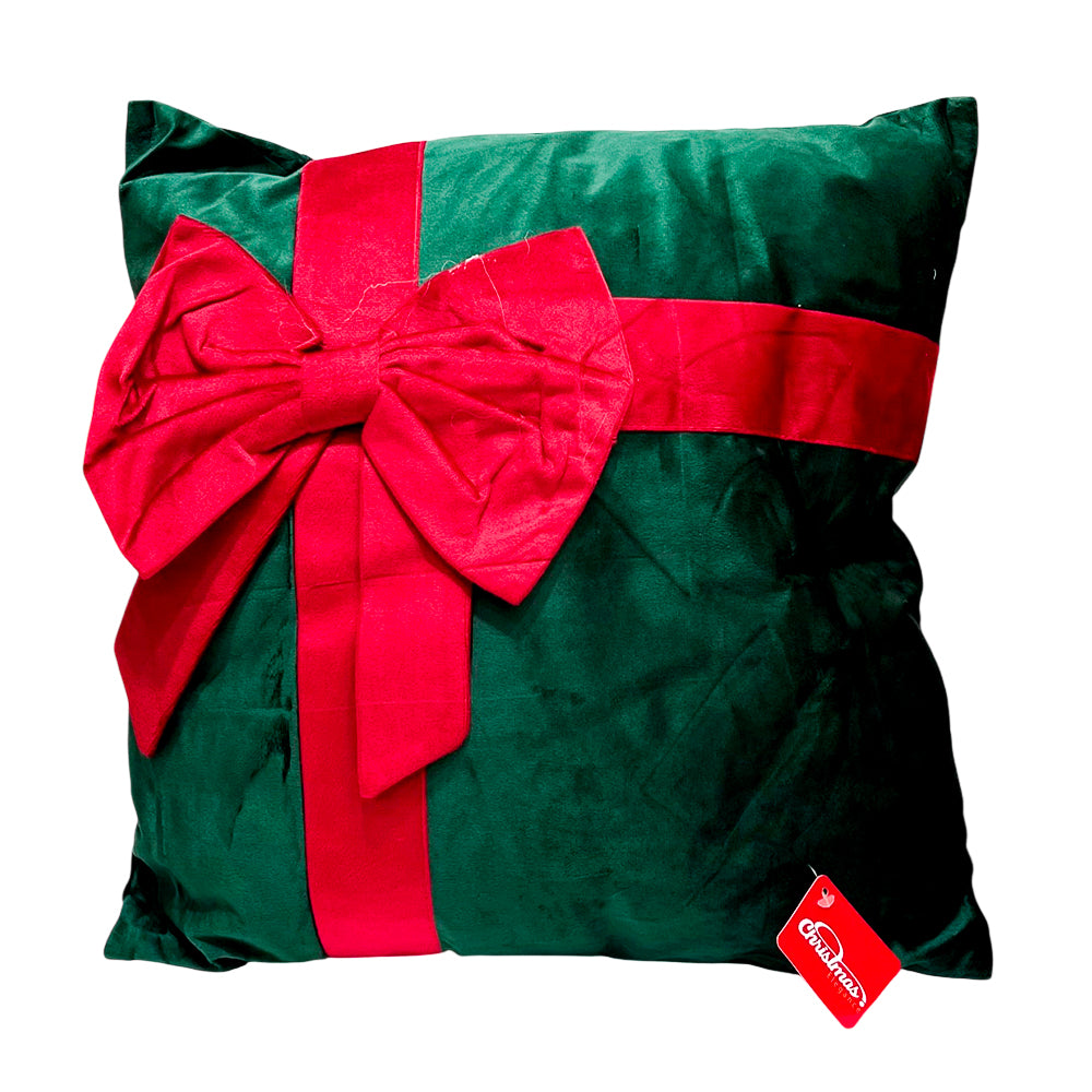 Cojín Con Lazo Navidad 37 X 37 CM Surtido - Christmas Elegance