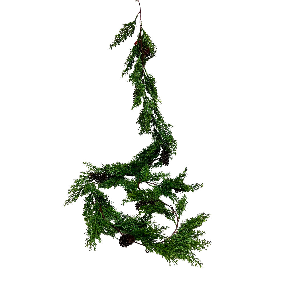 Enredadera Decorativa 179 CM Verde - Christmas Elegance