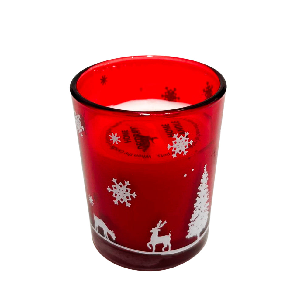 Vela De Vidrio 6.7 CM / Surtido - Christmas Elegance