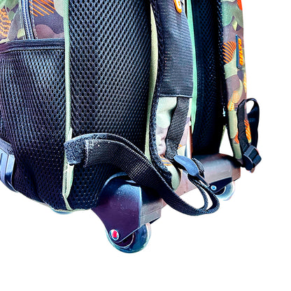 Mochila 17” C/Ruedas Deltas Estampado Surtido-Niño