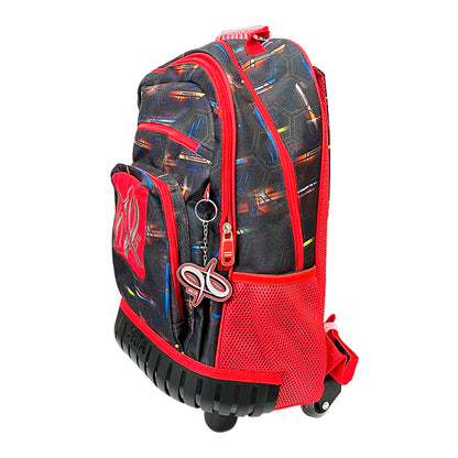 Mochila 17” C/Ruedas Deltas Estampado Surtido-Niño
