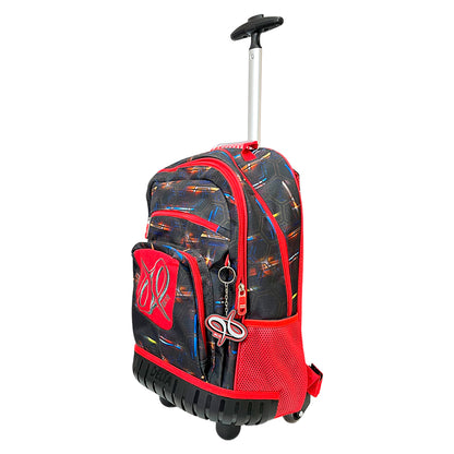 Mochila 17” C/Ruedas Deltas Estampado Surtido-Niño