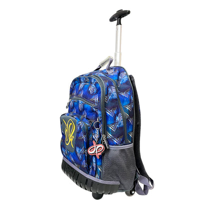 Mochila 17” C/Ruedas Deltas Estampado Surtido-Niño
