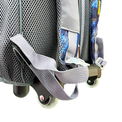 Mochila 17” C/Ruedas Deltas Estampado Surtido-Niño