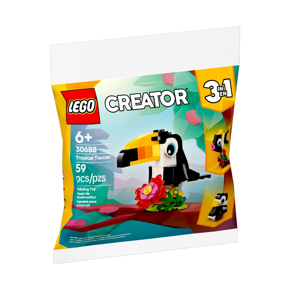 Bloques LEGO Tucán Tropical