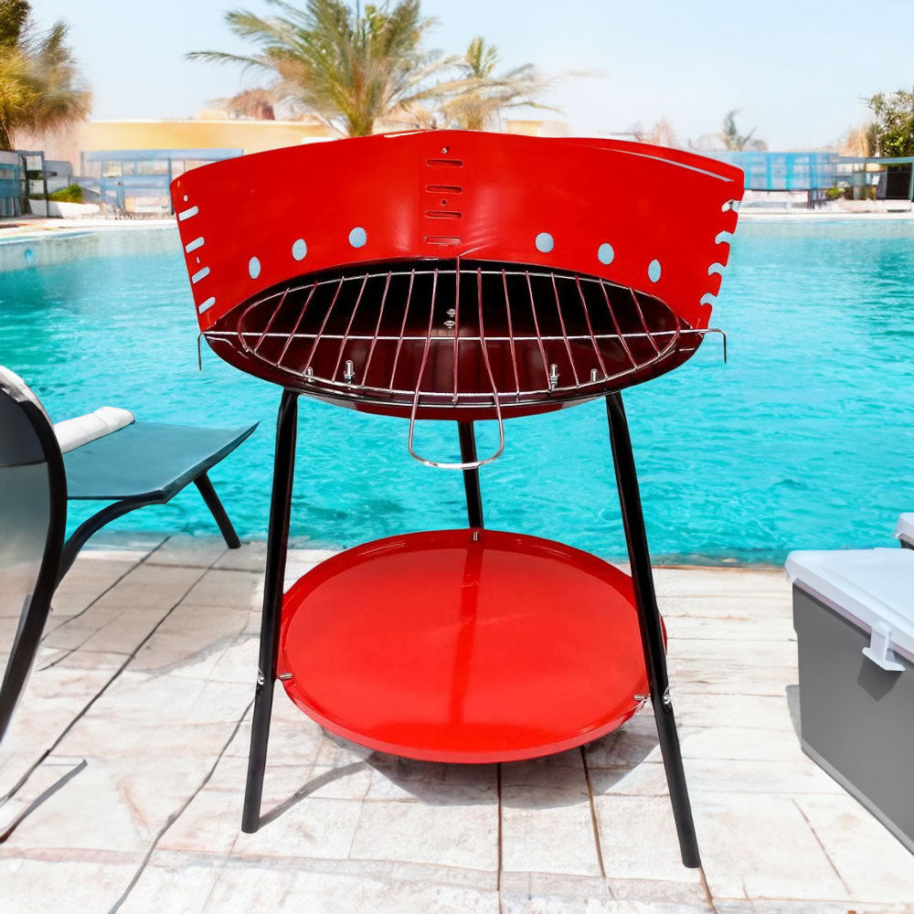 Barbacoa Portátil Acenox 36 cm x 53 cm de Metal