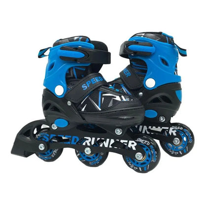 Patines en Línea de Cuatro Ruedas Ajustable – Talla 27 a 30