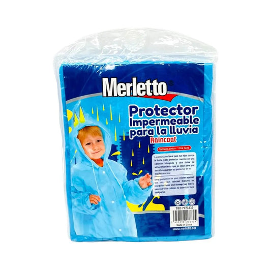 Capote Plastico Merletto Para Niño