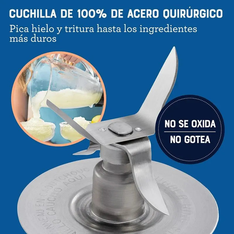 Licuadora Oster 2 Velocidades / Vaso Plástico / 1.25 Litros / Blanca
