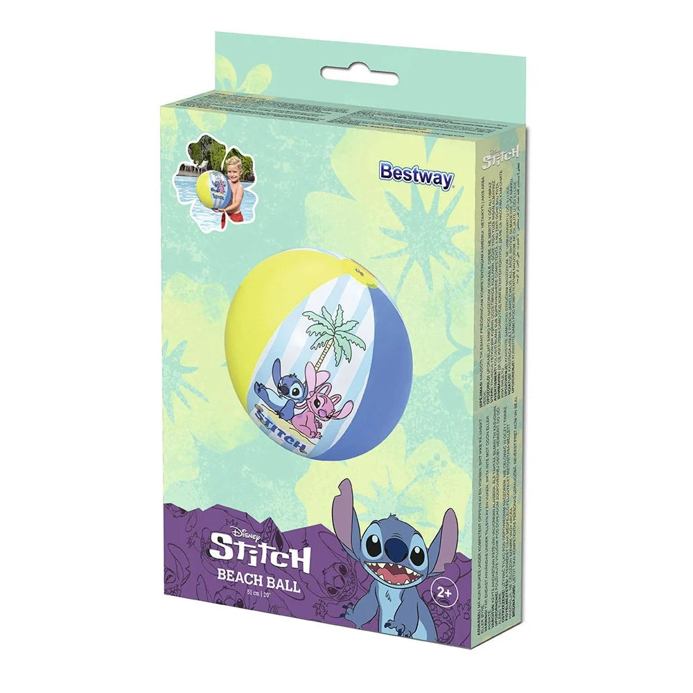 Pelota de Playa - Disney Stitch - Bestway - 51 cm