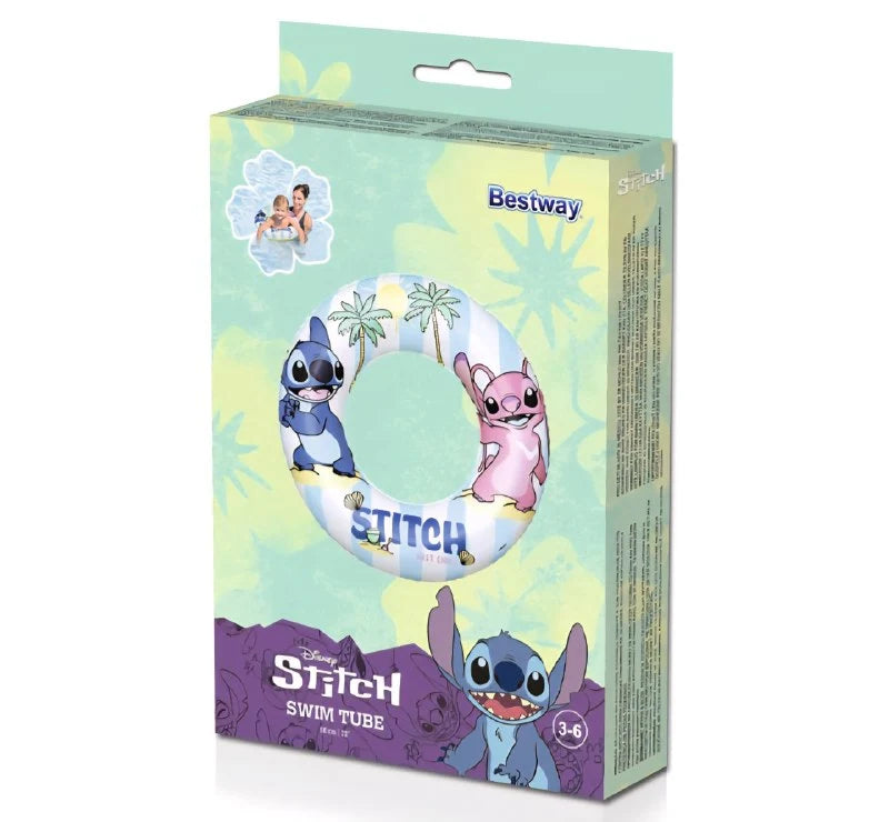Flotador de Anillo - Disney Stitch - Bestway - 56 cm