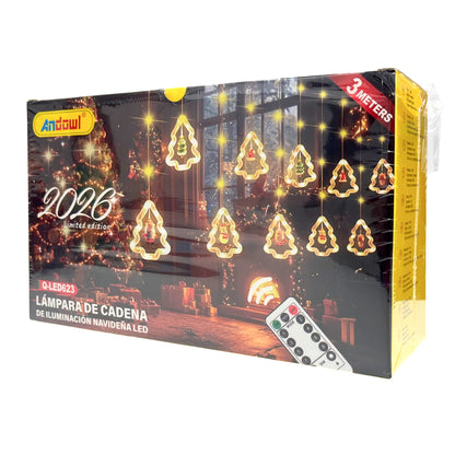 Luces LED de Cadena / USB / 3 Mts Navidad - Andowl