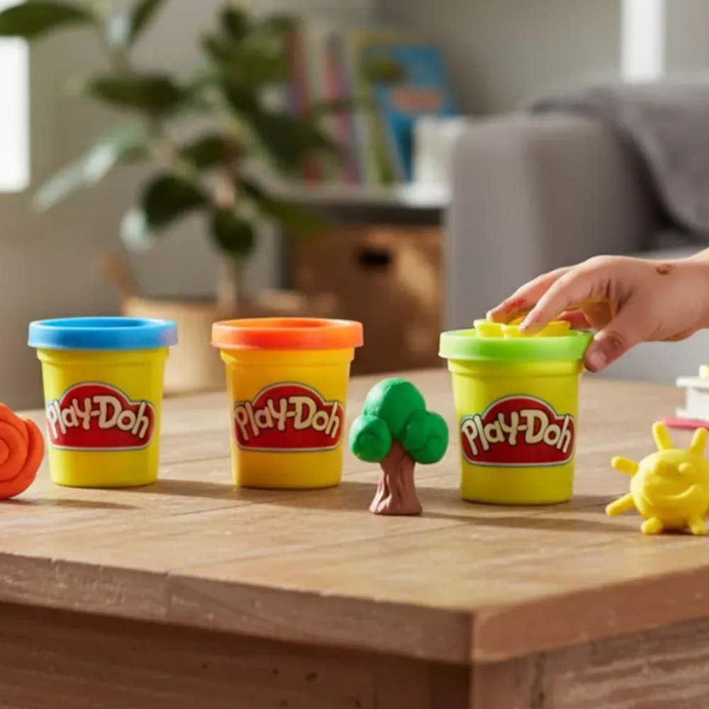 Set de Masilla Play-Doh / 4 Unidades - Colores Básicos
