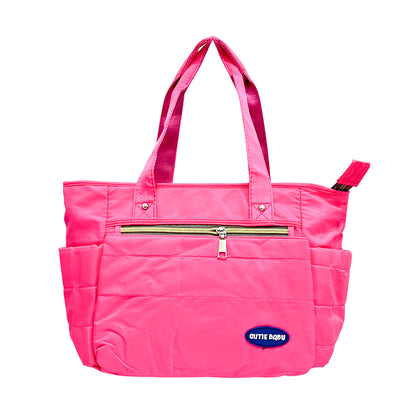 Bolso Pañalero Gris/Rosa/Azul Surtido - Cutie Baby