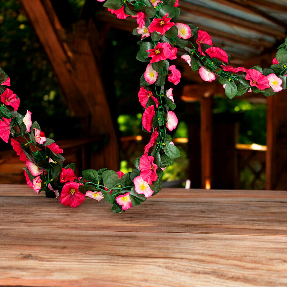 Enredadera Decorativa 80" Home Elegance Con Flores de Plástico - Surtido