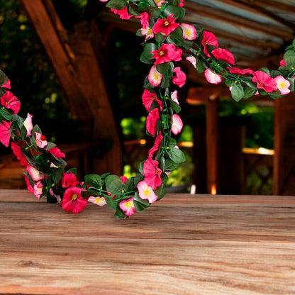 Enredadera Decorativa 80" Home Elegance Con Flores de Plástico - Surtido
