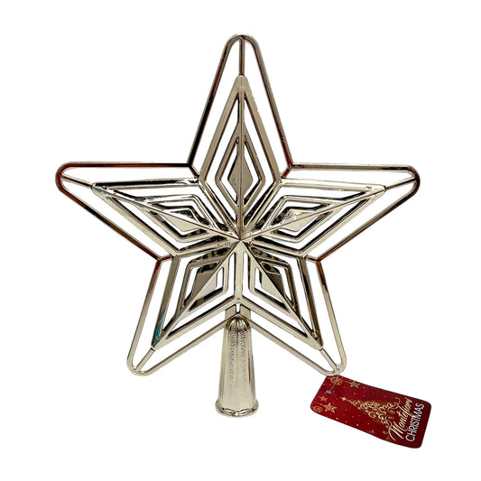 Estrella Para Árbol 21 CM Dorado - Christmas Elegance