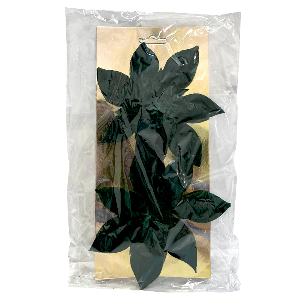 Flor Poinsettia 15CM 2 Piezas Verde - Montefiori Christmas