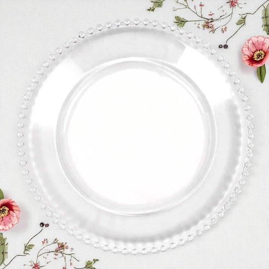 Plato Desechables 10.5" Lillian / 10 Piezas / Clear