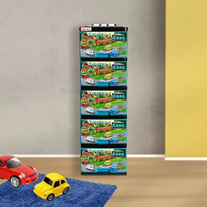 Gavetero Plastimas Carros 5 Gavetas