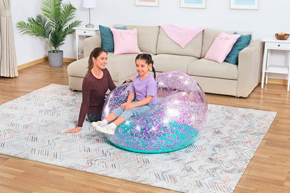 Silla Inflable - Escarchada Dream - Bestway 45cm x 44cm x 26cm