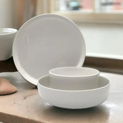 Vajilla De Cerámica Gibson De 12 Piezas Avisala