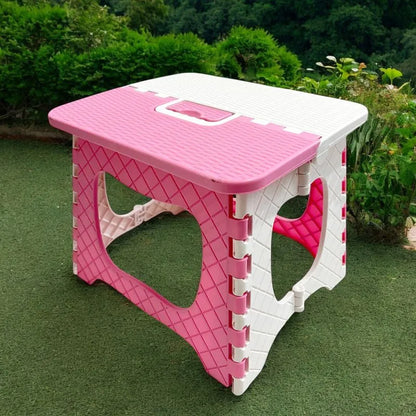 Banco Plástico Plegable Home 23 X 27 X 22 Cm - Surtido