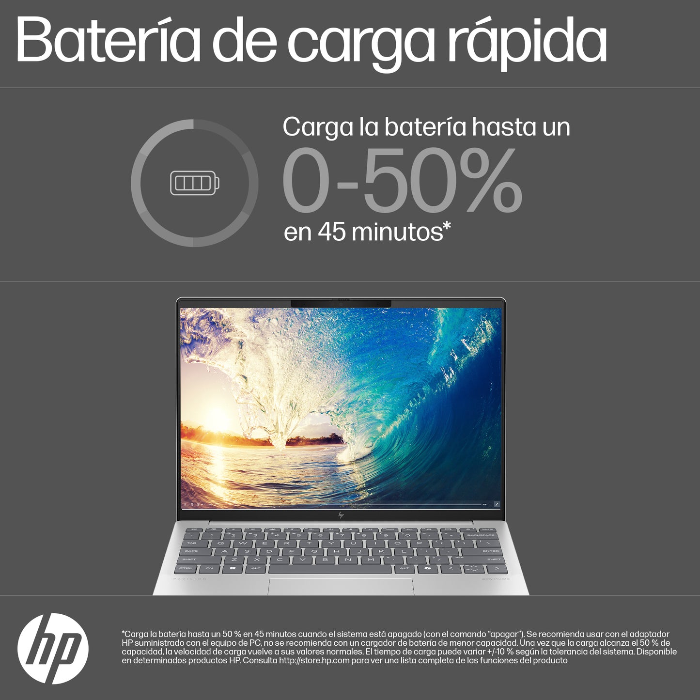 Laptop HP Pavilion Aero 13-bg0002la, AMD Ryzen 5, 16 GB RAM, 512 GB SSD, 13.3, 2K Windows 11 Home