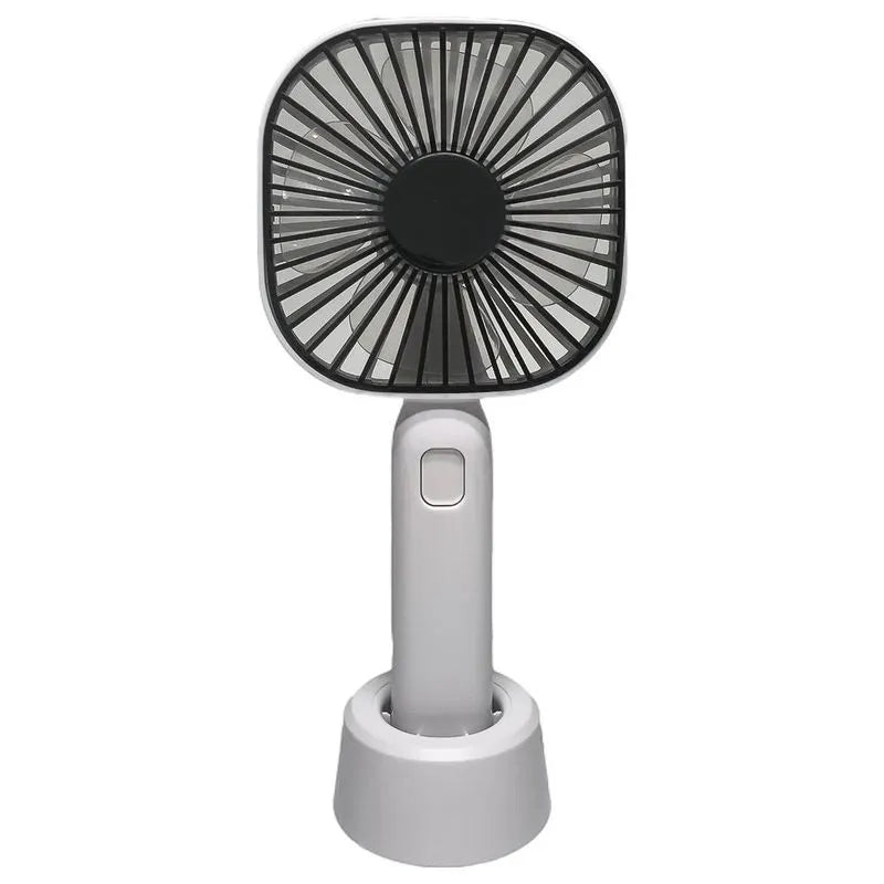 Abanico de Mano Home Elegance Recargable Con Base - Surtido