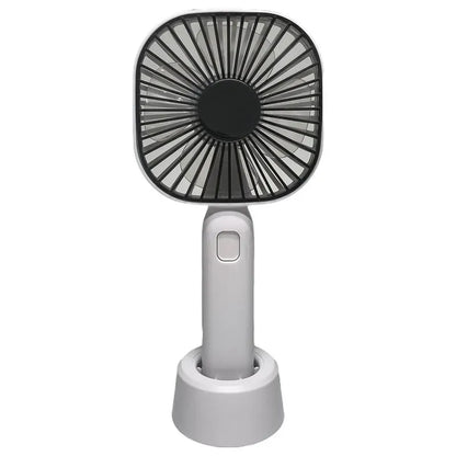 Abanico de Mano Home Elegance Recargable Con Base - Surtido