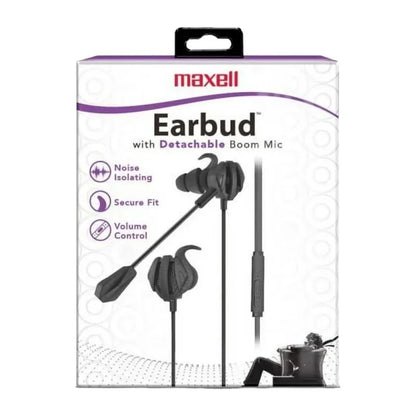 Audífonos Maxell Ebv-2 With Boom Wired