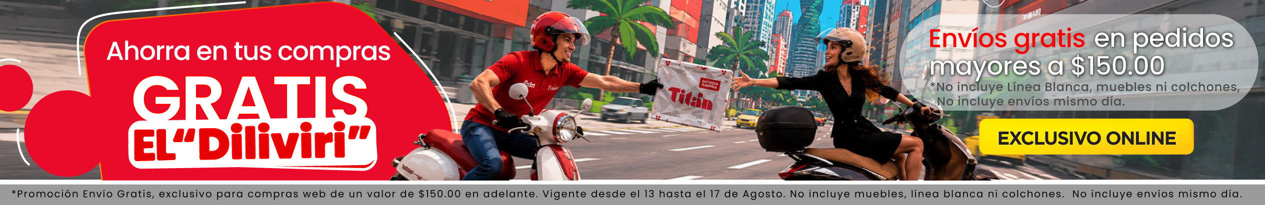 ¡Aprovecha la promo y haz tu pedido!