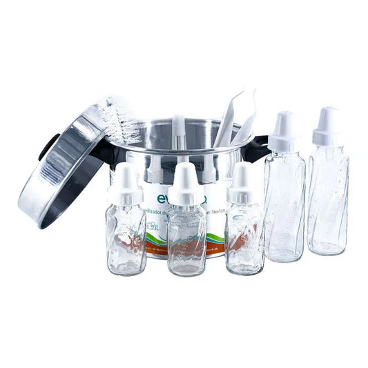 Esterilizador De Aluminio Evenflo Capacidad 6 Biberones