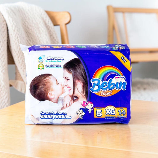 Pañales Desechables Bebin Super XGrande
