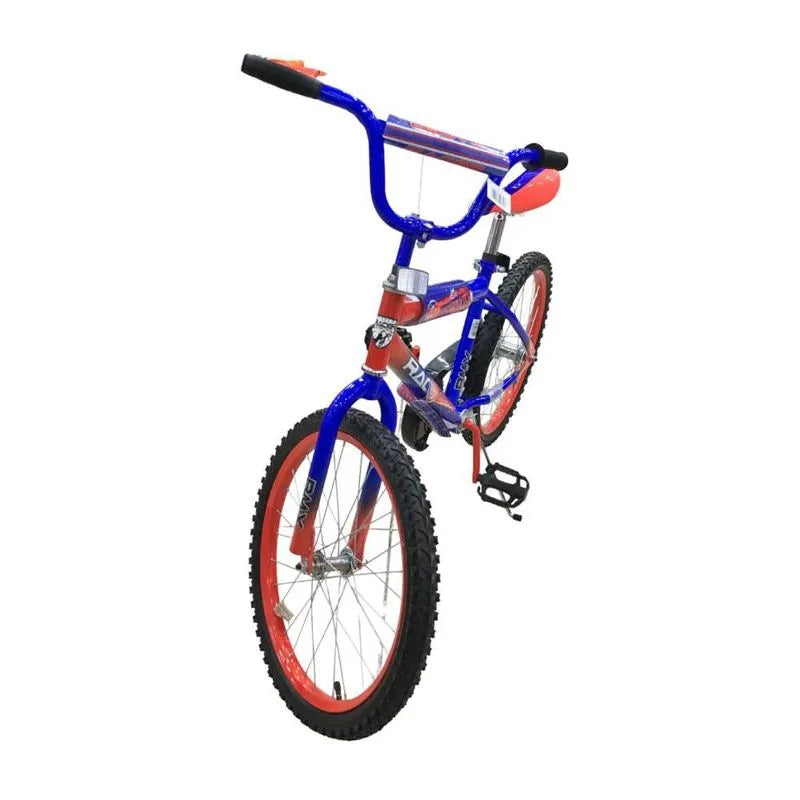 Bicicleta Racer Deluxe 20" Naranja/Azul Neón