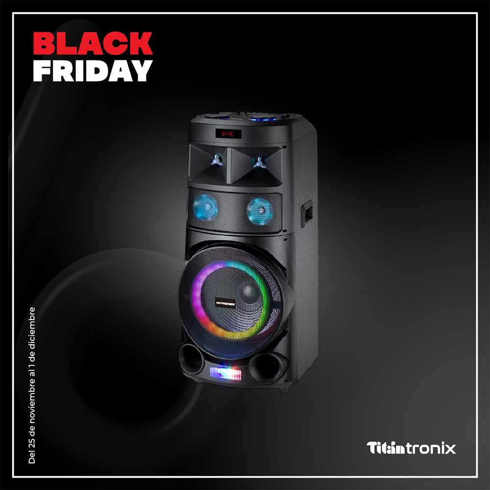 Bocina 15" Premier / Con Ruedas Y Micrófono Inalámbrico