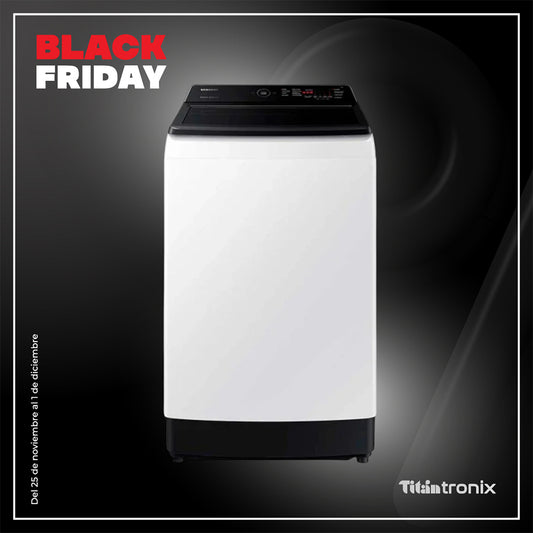 Lavadora Automática Samsung / 17 kg / Eco Bubble / Negro