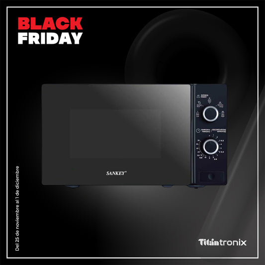 Microondas Sankey 20 Litros - Negro