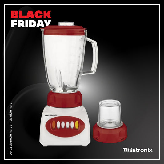 Licuadora 2 en 1 Premier / Jarra Plástica 1.5L / 350W