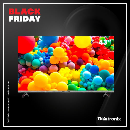 Televisor Sankey 43" / Full HD / Smart TV WhaleOS / Sin Marcos