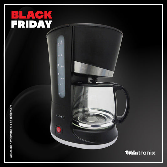 Cafetera Eléctrica Sankey / 12 tazas / 800W / 1.2 Litros